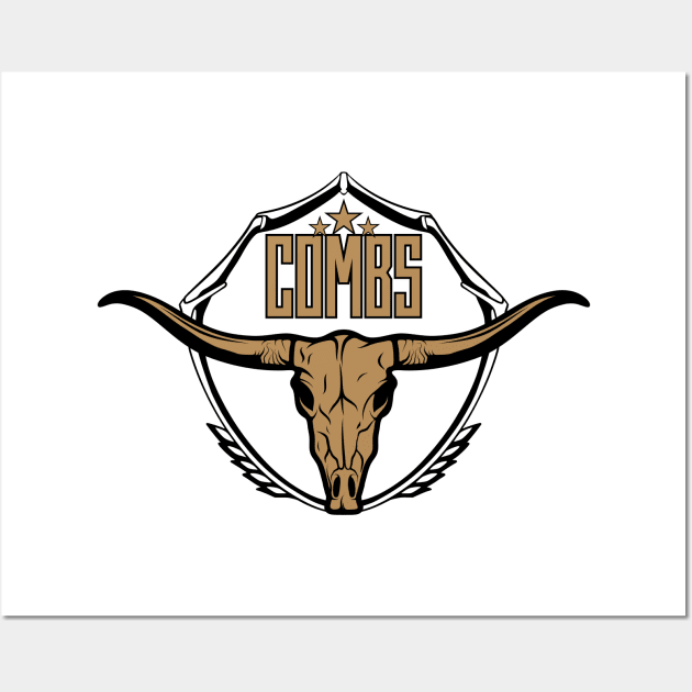 Luke combs retro logo Wall Art by Animals Project